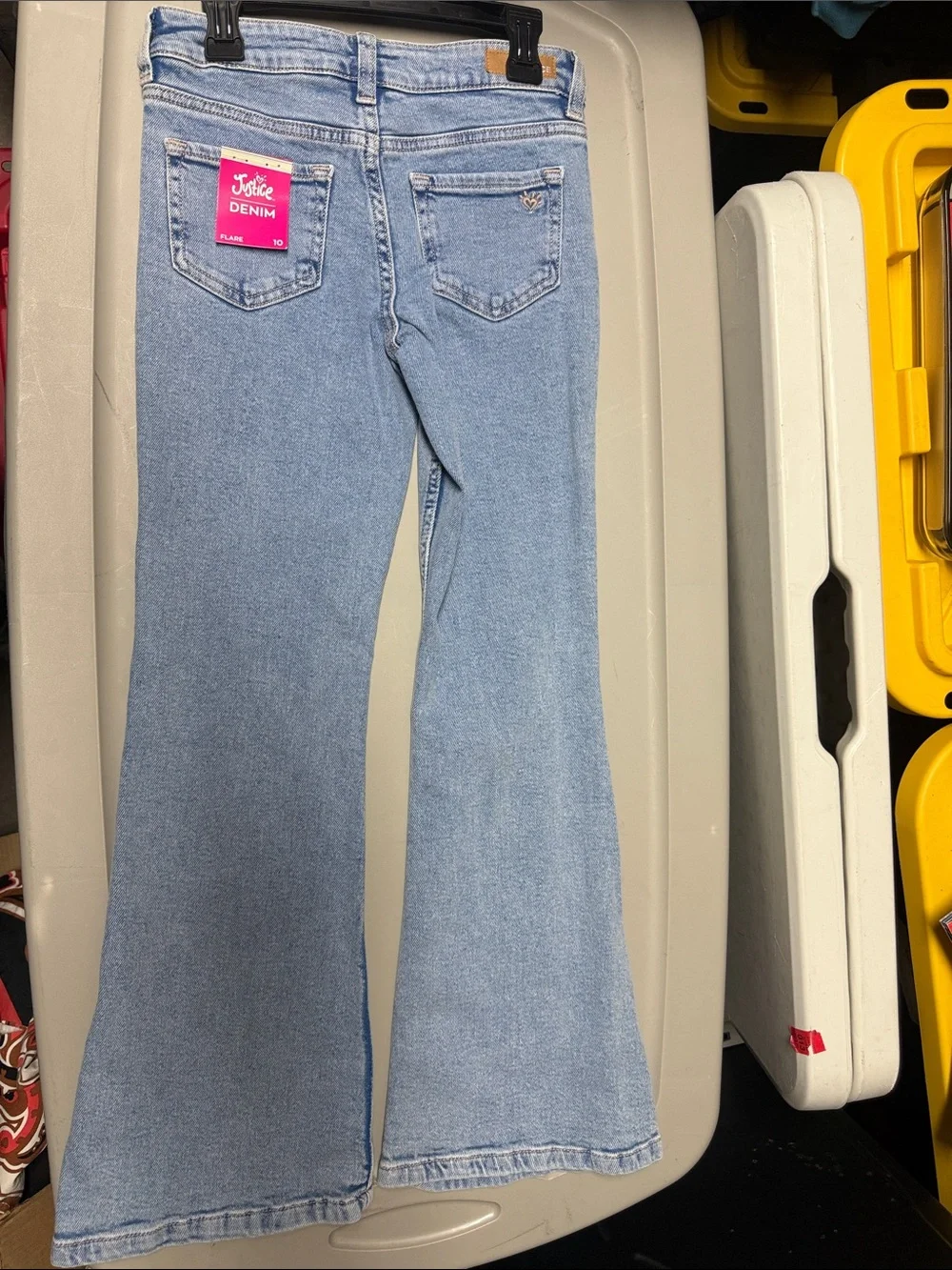 Justice light blue